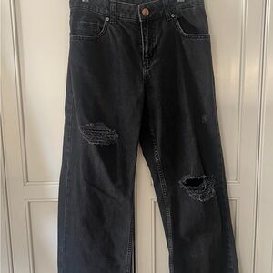 H&M Divided Charcoal Denim Pants